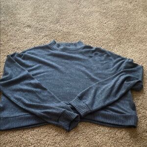 SO Charcoal blue Crewneck Sweater